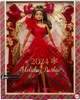 A Barbie doll in its retail packaging, presented in a festive, holiday-themed setting. Náhľad obrázku produktu