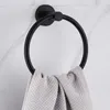 Delvant ESVAN Handtuchhalter Ring rund Edelstahl schwarz Produktbild-Vorschau 10
