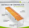 Juskys Beer Pong Tisch - klappbar - Trinkspiel Set inkl. Produktbild-Vorschau 6