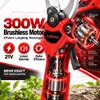 AJIEQAQ Accusnoeis voor takken, 21V, borstelloze motor, 2x Productafbeelding-voorbeeld 10