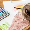 Set d'aquarelle, 100 couleurs + pinceau Voir les images du produit 12