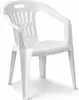 Stapelstuhl Bistrostuhl Gartenstuhl MOJAWO PIONA Weiß Produktbild-Vorschau 2