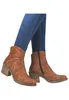Rieker Damen Stiefelette Blume Blockabsatz Western Style Produktbild-Vorschau 14