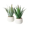 Plante d'aloès artificielle en pot MONDRAGO, 29 cm Voir les images du produit 4