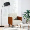 vidaXL Sessel mit Armlehnen Creme 55 cm Samt Produktbild-Vorschau 2