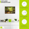 ARTland Wandbild, selbstklebend Fensterblick - Wald mit Produktbild-Vorschau 3