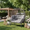 di volio Gartensessel ARCE – grau, Loungesessel Outdoor aus Produktbild-Vorschau 5