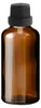 5x Braunglasflasche 50 ml mit schwarzem Tropfer leere Produktbild-Vorschau 2