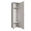 Garderobenschrank LIVIA Weiß – Flur-Hochschrank mit Produktbild-Vorschau 3
