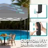CEEDIR Pop Up Pavillon 3x3m wasserdicht, wetterfest & Produktbild-Vorschau 5