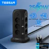 TESSAN 12 Fach Mehrfachsteckdose mit 6 USB(4 USB-A/2 USB-C) Produktbild-Vorschau 2