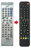 Ersatz Fernbedienung für JVC RM-SRX5040R / RM-SRX5042R Produktbild-Vorschau 1
