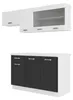 Küche Omega Mini 180 cm Küchenzeile Küchenblock Singleküche Produktbild-Vorschau 2