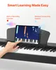 VEVOR Pianoforte digitale pesato, 88 tasti completamente Anteprima dell’immagine prodotto 5