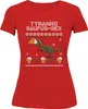 Tyranno Saufus-Rex Ugly Sweater - Weihnachten Xmas Produktbild-Vorschau 2
