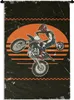 MuchoWow® Wandteppich Wandbehang Vintage - Motor - Muster Produktbild-Vorschau 1