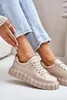 Ocieplane Sneakersy Damskie Big Star MM274618 Beżowe 41 Podgląd zdjęcia produktu 10