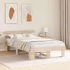 vidaXL Rám postele s čelom prírodný 120 x 200 cm z Náhľad obrázku produktu 3