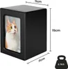Unikate Haustierurne mit Bilderrahmen - Urne für Katze, Produktbild-Vorschau 7