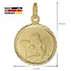 trendor 39030 Kinder-Halskette mit Schutzengel Anhänger Gold auf Silber 6 Produktbild-Vorschau