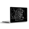 MuchoWow® Laptop Aufkleber Sticker Cover Stadtplan - Kuala Produktbild-Vorschau 1