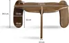 FineBuy Couchtisch Mango Massivholz Ø 78 cm Walnussfarben · Produktbild-Vorschau 3