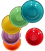 6tlg Suppentellerset Uni bunt tiefe Essteller 750ml Produktbild-Vorschau 1