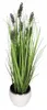 Keramik Blumentopf rund 15 cm weiß/silber glänzend, Produktbild-Vorschau 2