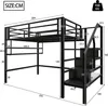 Flieks Etagenbett 140x200cm mit Treppe, Hochbett Metallbett Produktbild-Vorschau 7