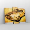 Bild auf Leinwand - Leinwandbild - Auto klassisch Produktbild-Vorschau 4