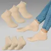 Sneakersocken Uni mit Fersenlasche – Nahtlose Kurzsocken Produktbild-Vorschau 1