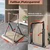 DOBESTS Faltbar Power Tower Dip Station Klimmzugstange Produktbild-Vorschau 3
