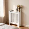 FATIVO Kryt topení 78x19x92 cm – Vysoký kryt topení v bílé Náhled obrázku produktu 2