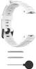 INF Silikonowy pasek do zegarka Garmin Instinct 2 Biały Podgląd zdjęcia produktu 2