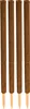 4er Set Pflanzstäbe Kokos 110 cm - Monstera Rankhilfe Produktbild-Vorschau 2