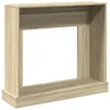 A standalone image of a fireplace surround. Voir les images du produit