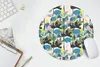 MuchoWow® Mauspad Mousepad Dschungel - Pflanzen - Abstrakt Produktbild-Vorschau 5