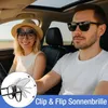 GKA Sonnenbrille Aufsatz Clip on echt polarisiert grau Produktbild-Vorschau 5