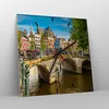 Wanduhr - Quadrat - Glasuhr - amsterdam Bögen Architektur Produktbild-Vorschau 4