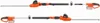 Two views of a pole hedge trimmer against a white background. Náhled obrázku produktu