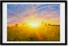 Bild 60x40 MDF-Rahmen, Wandkunst Feld von Sonnenblumen Produktbild-Vorschau 1