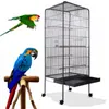 A large bird cage with two parrots, one in flight and one perched. Náhled obrázku produktu