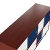 Sideboard 140x40x80cm aus MDF, Kommode mit 8 Schiebetüren Produktbild-Vorschau 7