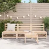 vidaXL Gartensofas ohne Armlehnen 3 Stk. 70x70x67 cm Produktbild-Vorschau 3