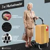 Dimono Einkaufstrolley klappbar 56 Liter mit Kühlfach Produktbild-Vorschau 8