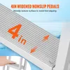 SucceBuy Échelle d'appui en aluminium, pliable, 5 marches, Voir les images du produit 5