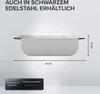 Edelstahl Badregal silber ohne Bohren Produktbild-Vorschau 3