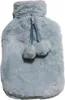 Gummi-Wärmflasche LARGE Plüschwärmer grau Produktbild-Vorschau 4