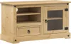 vidaXL TV-Schrank Corona 100x45x58 cm Massivholz Kiefer Produktbild-Vorschau 1