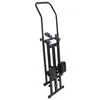 A black and purple climber exercise machine is shown against a white background. Podgląd zdjęcia produktu